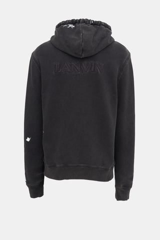 Gallery Dept. X Lanvin Paint Zip Hoodie