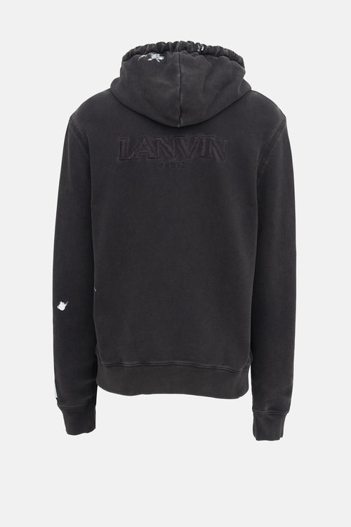 Gallery Dept. X Lanvin Paint Zip Hoodie