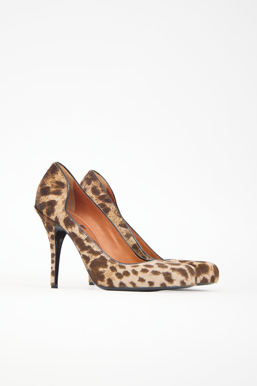 Lanvin Textured Hair Pump