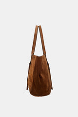 Lanvin Suede Fringe Tote Bag
