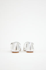 Larroude Patent Blair Flat
