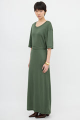 Lemaire Belted Rib T-Shirt Dress