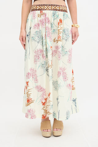 Emporio Sirenuse Printed Jane Skirt