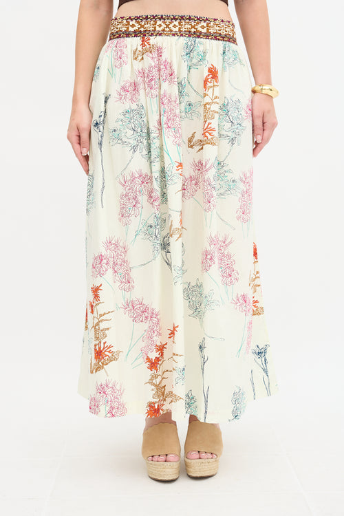 Emporio Sirenuse Printed Jane Skirt