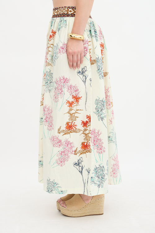 Emporio Sirenuse Printed Jane Skirt