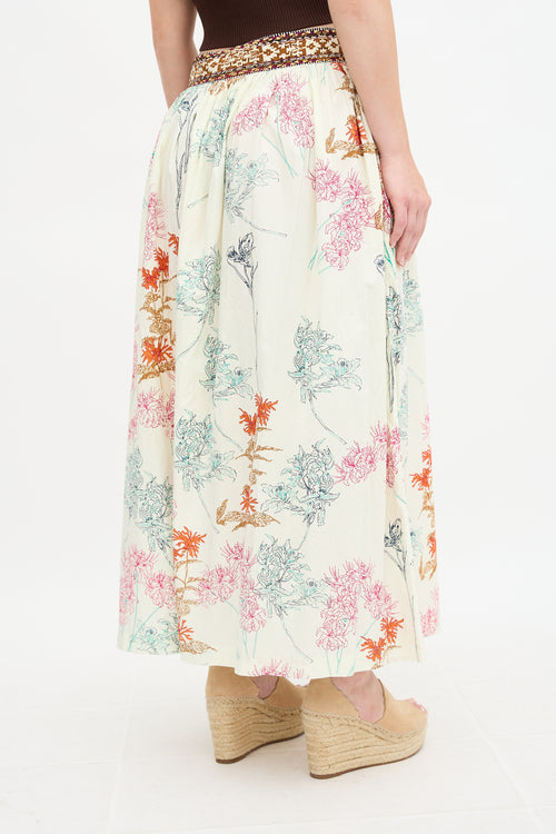 Emporio Sirenuse Printed Jane Skirt