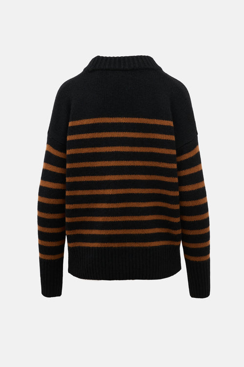 La Ligne Wool & Cashmere Striped Sweater