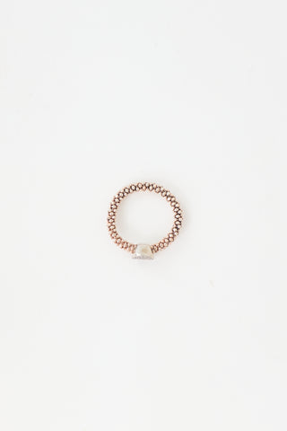 Links of London Rose Gold Effervescence Circle Ring