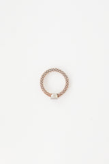 Links of London Rose Gold Effervescence Square Ring