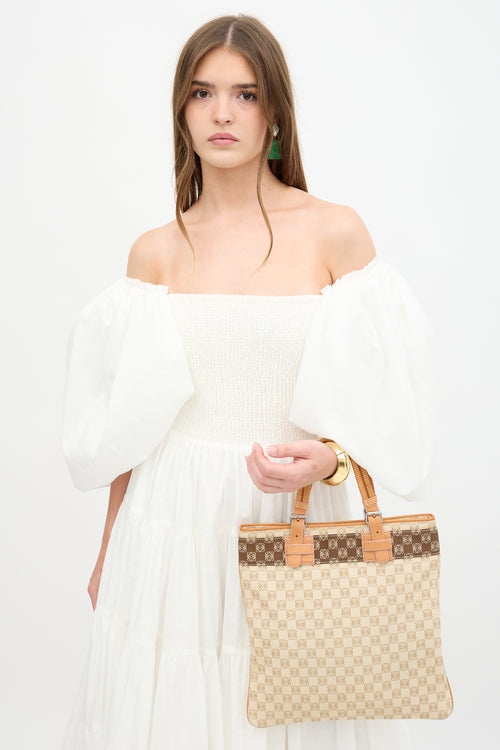 Loewe Anagram Jacquard Tote Bag