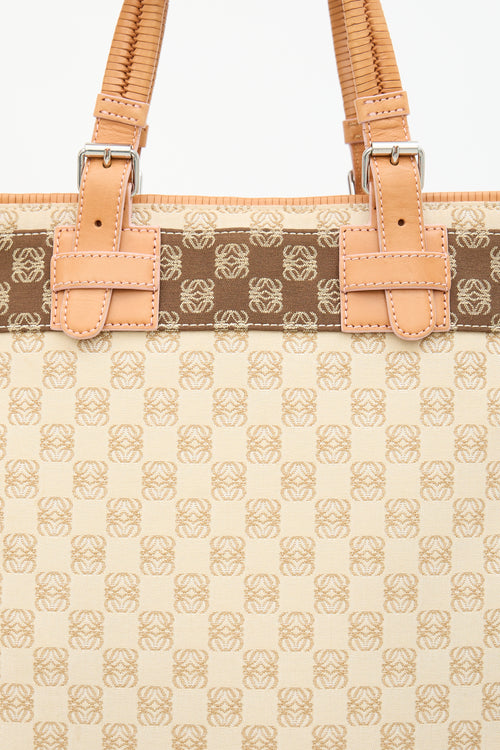 Loewe Anagram Jacquard Tote Bag