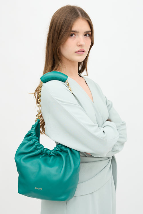 Loewe Leather Small Squeeze Bag