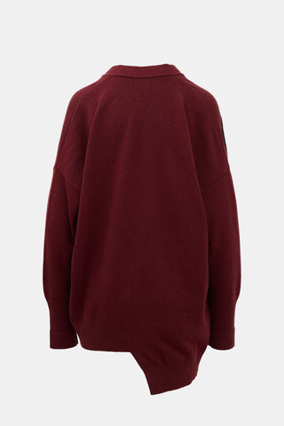 Loewe Herbarium Asymmetric Cardigan