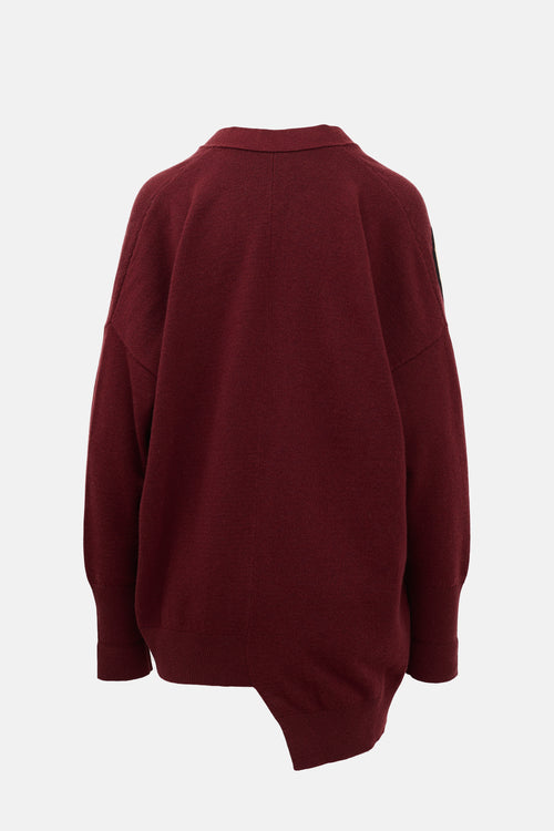 Loewe Herbarium Asymmetric Cardigan