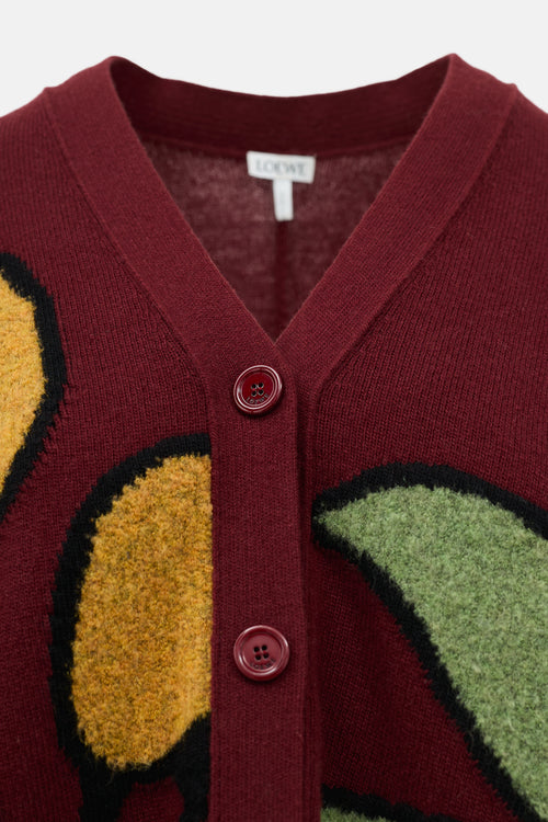 Loewe Herbarium Asymmetric Cardigan