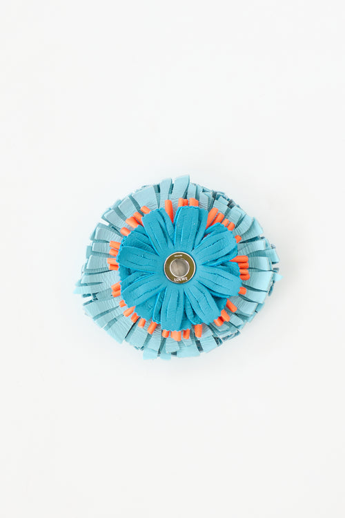 Loewe Leather Flower Die Charm