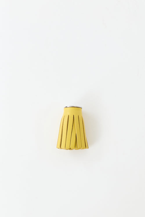 Loewe Leather Tassel Charm