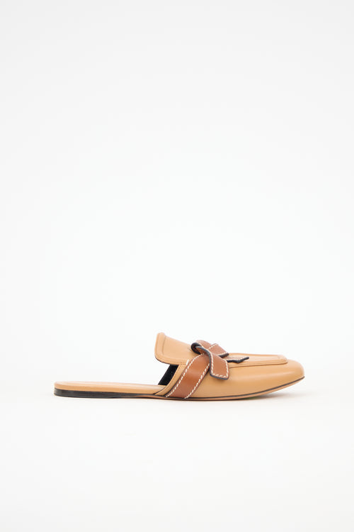 Loewe Leather Gate Mule