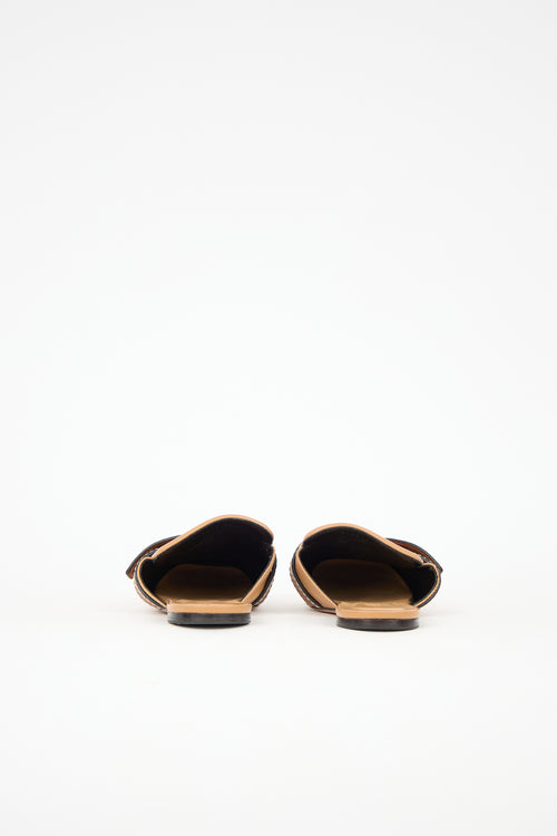 Loewe Leather Gate Mule