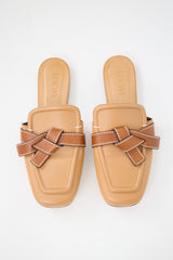 Loewe Leather Gate Mule