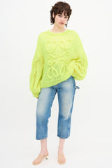 Loewe Mohair Anagram Sweater