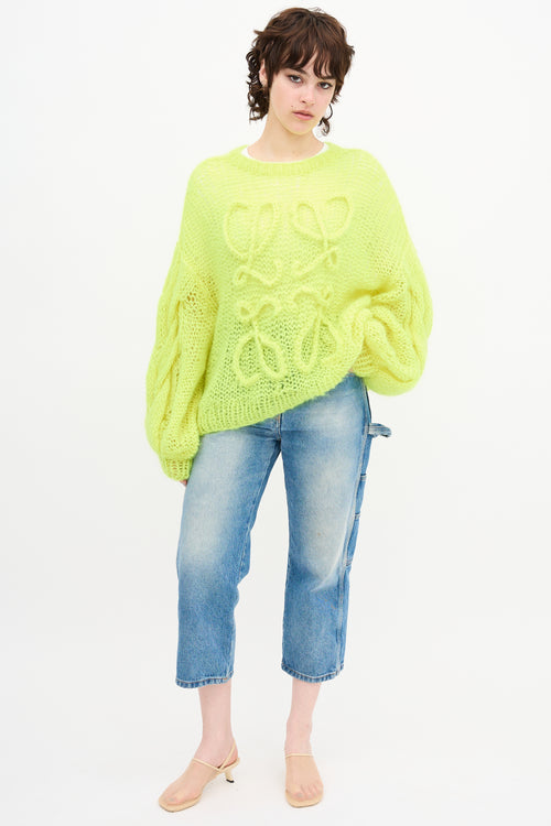 Loewe Mohair Anagram Sweater