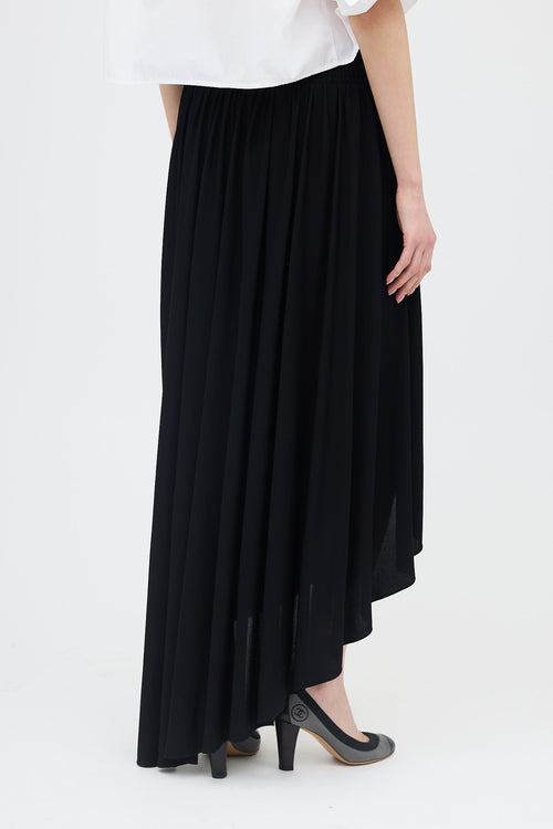 Loewe Asymmetrical Draped Skirt