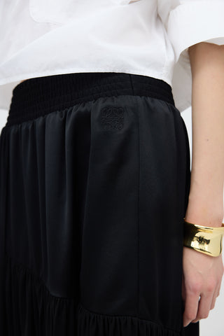 Loewe Asymmetrical Draped Skirt