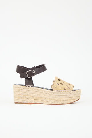 Loewe Platform Espadrille Sandal