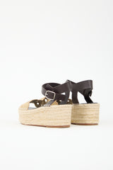 Loewe Platform Espadrille Sandal