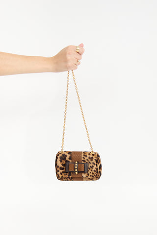 Christian Louboutin Printed Hair Sweet Charity Mini Bag