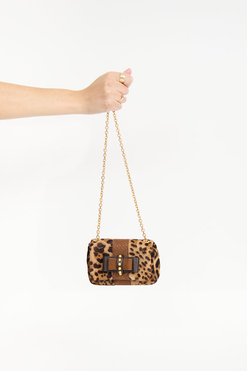 Christian Louboutin Printed Hair Sweet Charity Mini Bag