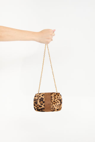 Christian Louboutin Printed Hair Sweet Charity Mini Bag