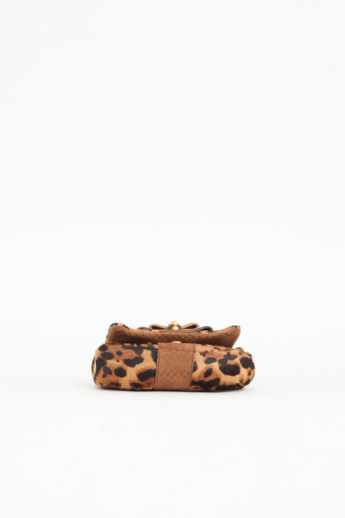 Christian Louboutin Printed Hair Sweet Charity Mini Bag