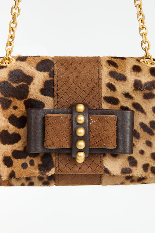 Christian Louboutin Printed Hair Sweet Charity Mini Bag