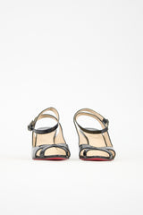 Christian Louboutin Patent Wedge Heel