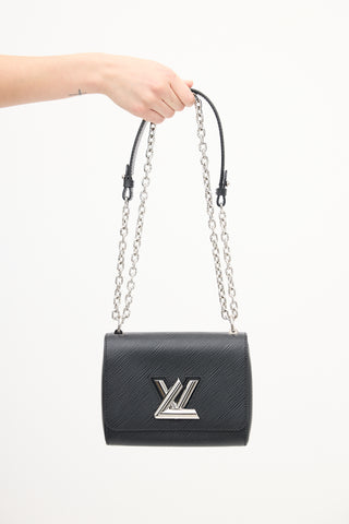 Louis Vuitton Black Epi Leather Twist PM Bag