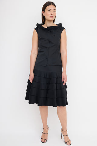Louis Vuitton Ruffle Sleeveless Top