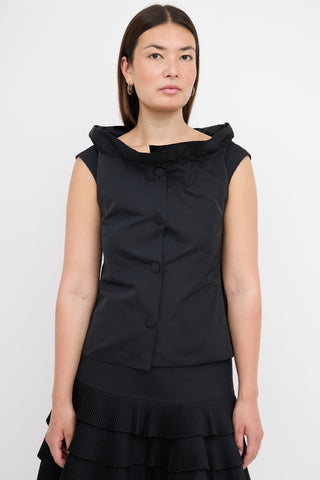 Louis Vuitton Ruffle Sleeveless Top