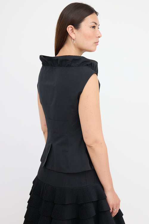 Louis Vuitton Ruffle Sleeveless Top