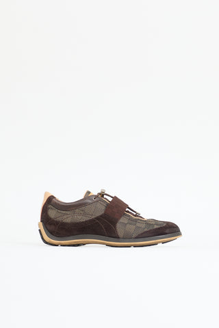 Louis Vuitton Canvas Damier Ebene Sneaker