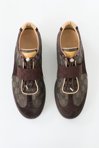 Louis Vuitton Canvas Damier Ebene Sneaker