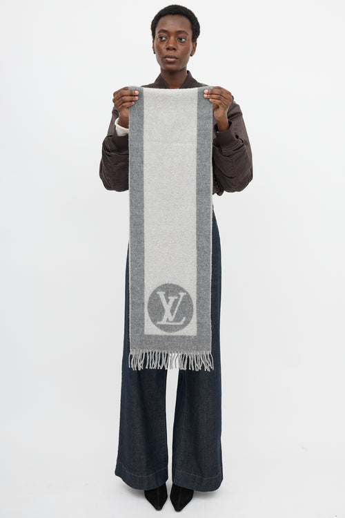 Louis Vuitton Wool & Cashmere Cardiff Scarf