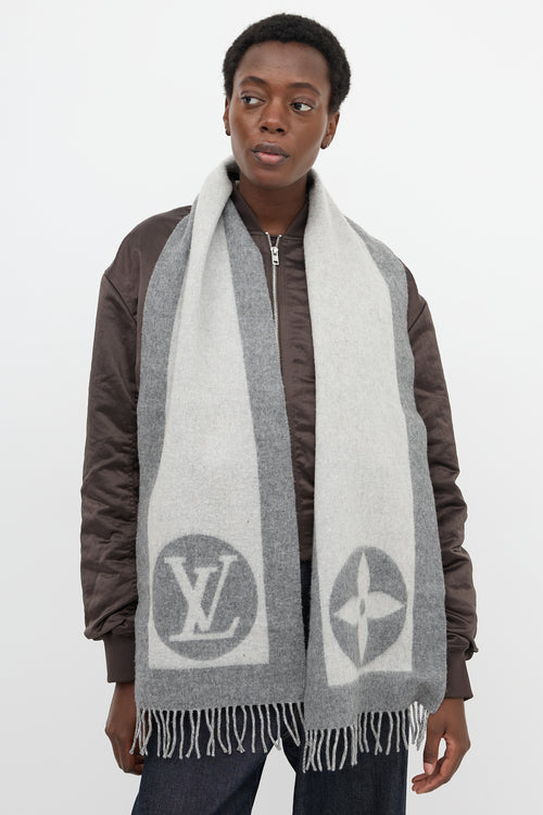 Louis Vuitton Wool & Cashmere Cardiff Scarf
