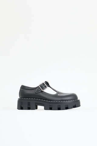 Louis Vuitton Leather Checker Mary Jane