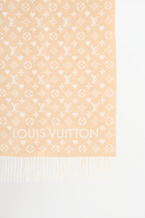 Louis Vuitton Cashmere Game On Scarf