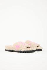 Louis Vuitton Shearling Bom Dia Slide
