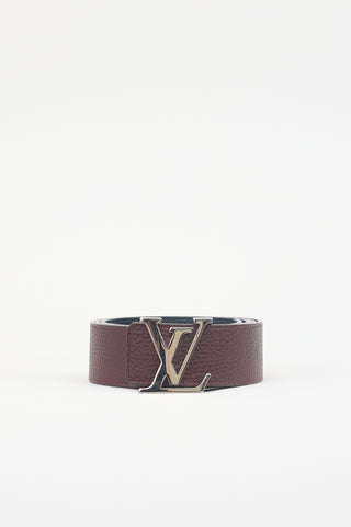 Louis Vuitton Leather LV Initiales Reversible Belt
