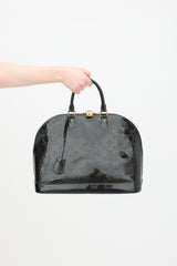 Louis Vuitton 2010 Black Vernis Alma Bag