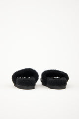 Louis Vuitton Shearling Bom Dia Slide